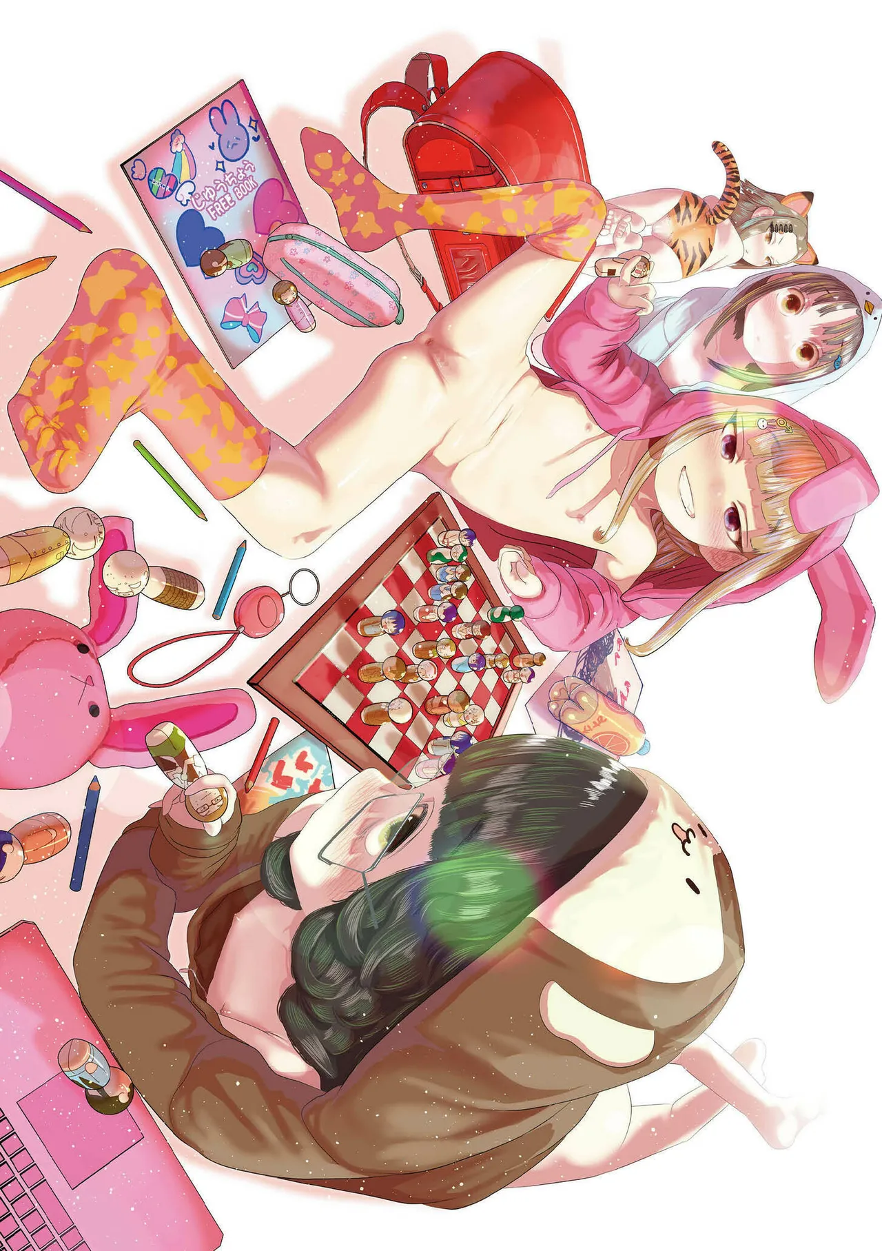 Nee Ushi Tora Uu! + Kakioroshi Tokubetsu Manga|呐～快来一起玩吧—! + 后日谈 page 2 full