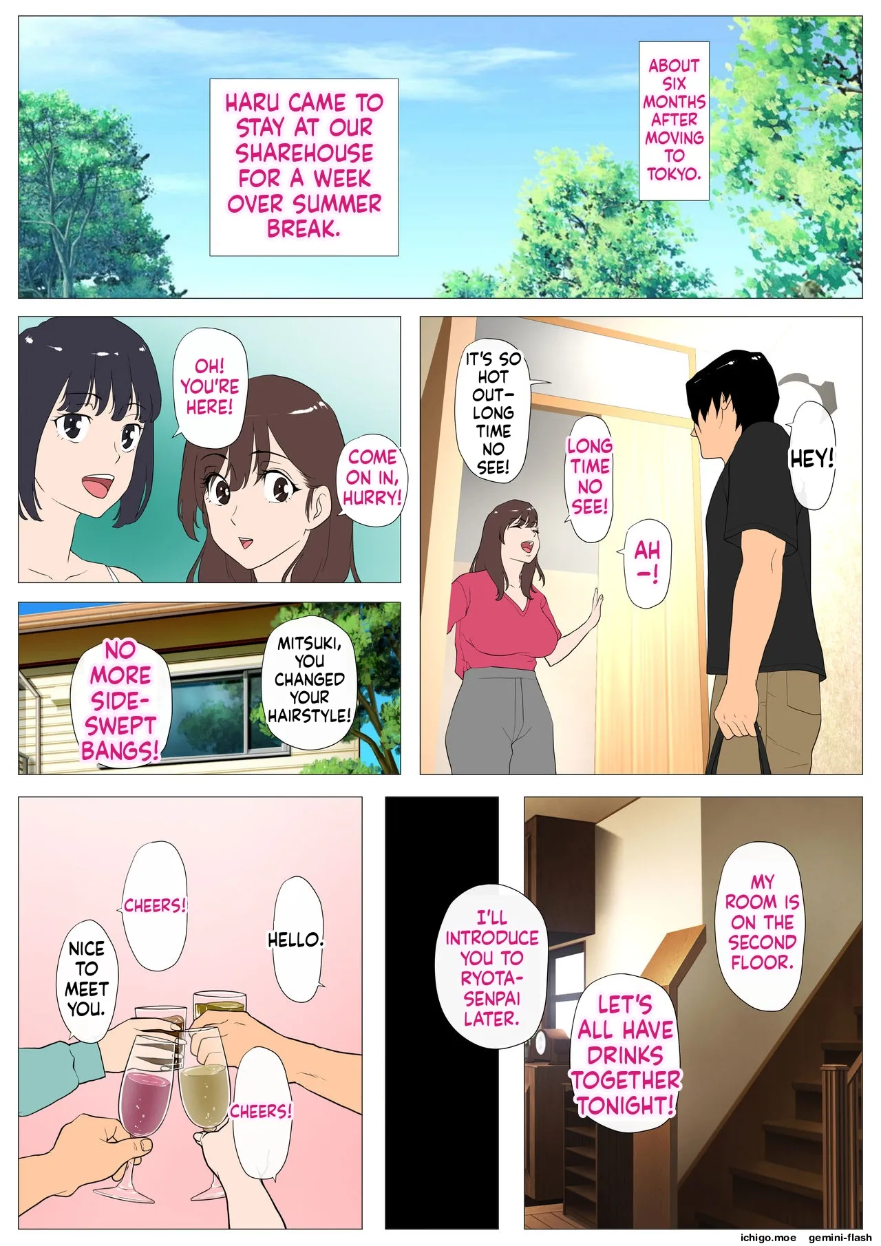 Joukyou Share House 2 ~Honmono no Osu o Shitte shimatta Kanojo~ page 3 full