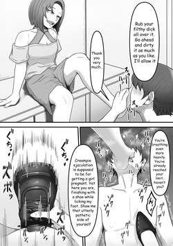 [Kame no Misoshiru] My Girlfriend's Older Sister Turned Me Into Her Masochist Foot Pet [edited MTL] — page 15