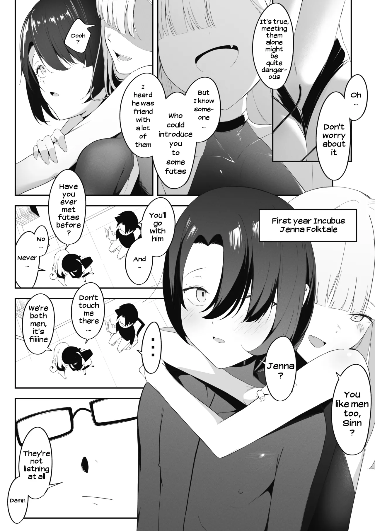 Otokonoko Incubus no Kuchuu | Femboy Incubus in Distress page 6 full