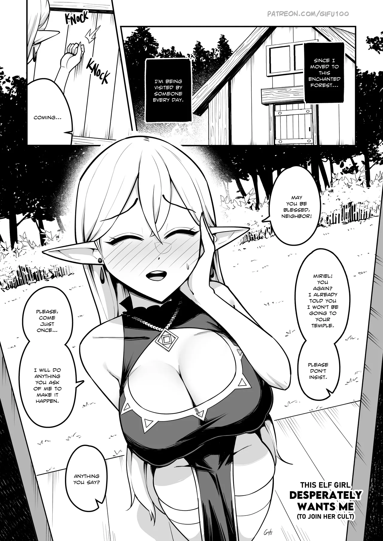 THIS ELF GIRL DESPERATELY WANTS ME TO JOIN HER CULT 1 page 2 full
