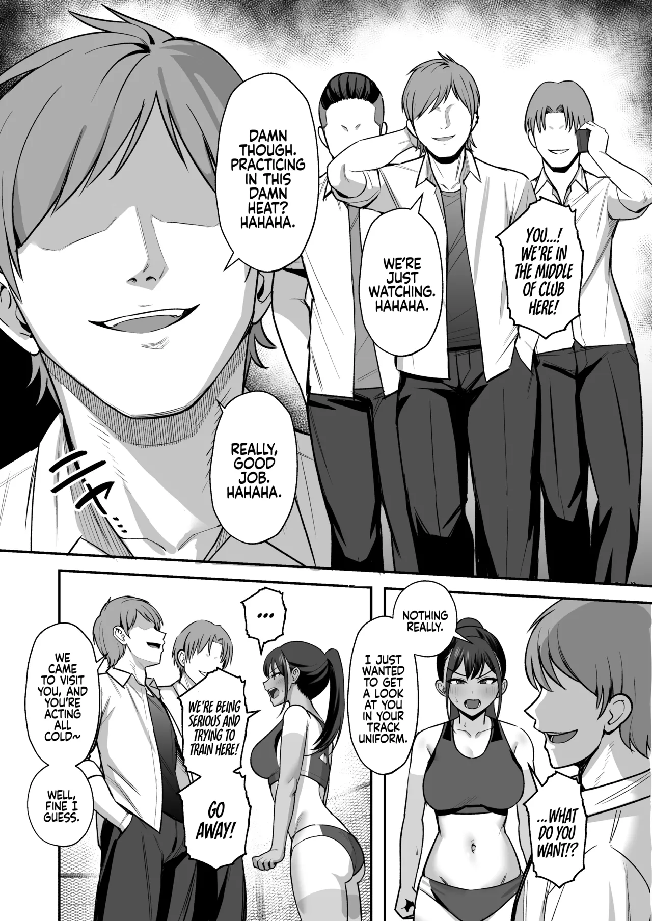 The Captain of the Track and Field Club Surrenders to a Bunch of Delinquents page 5 full