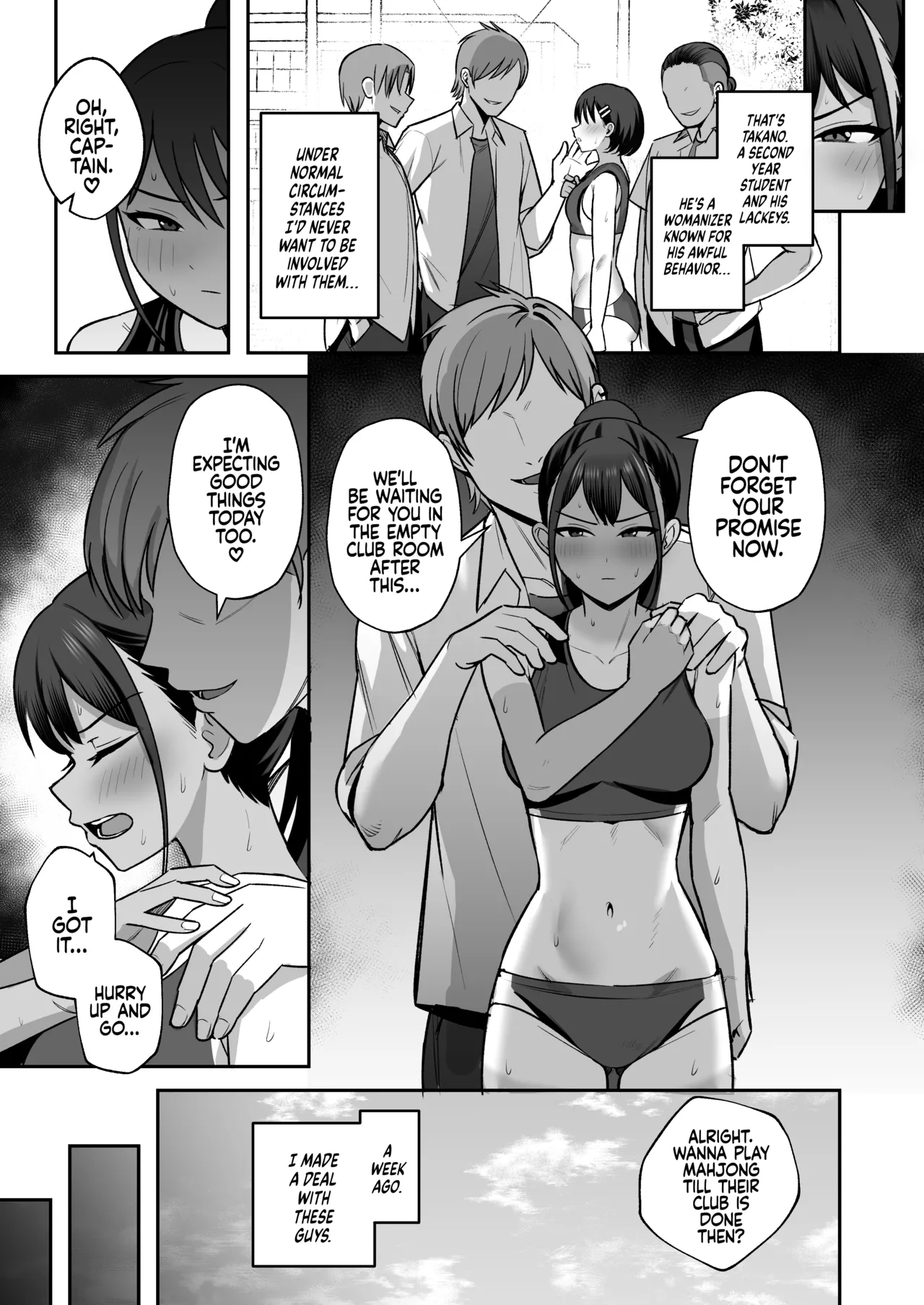 The Captain of the Track and Field Club Surrenders to a Bunch of Delinquents page 6 full