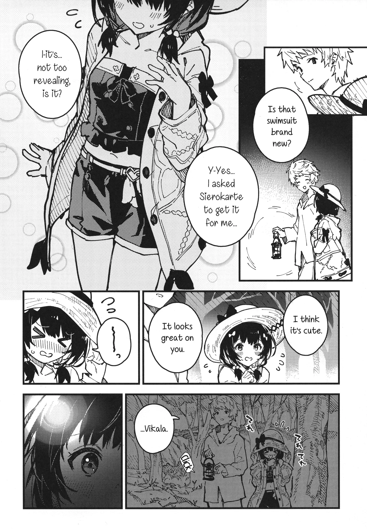 Vikala-chan to Ichaicha Suru Hon 10 Satsume page 5 full