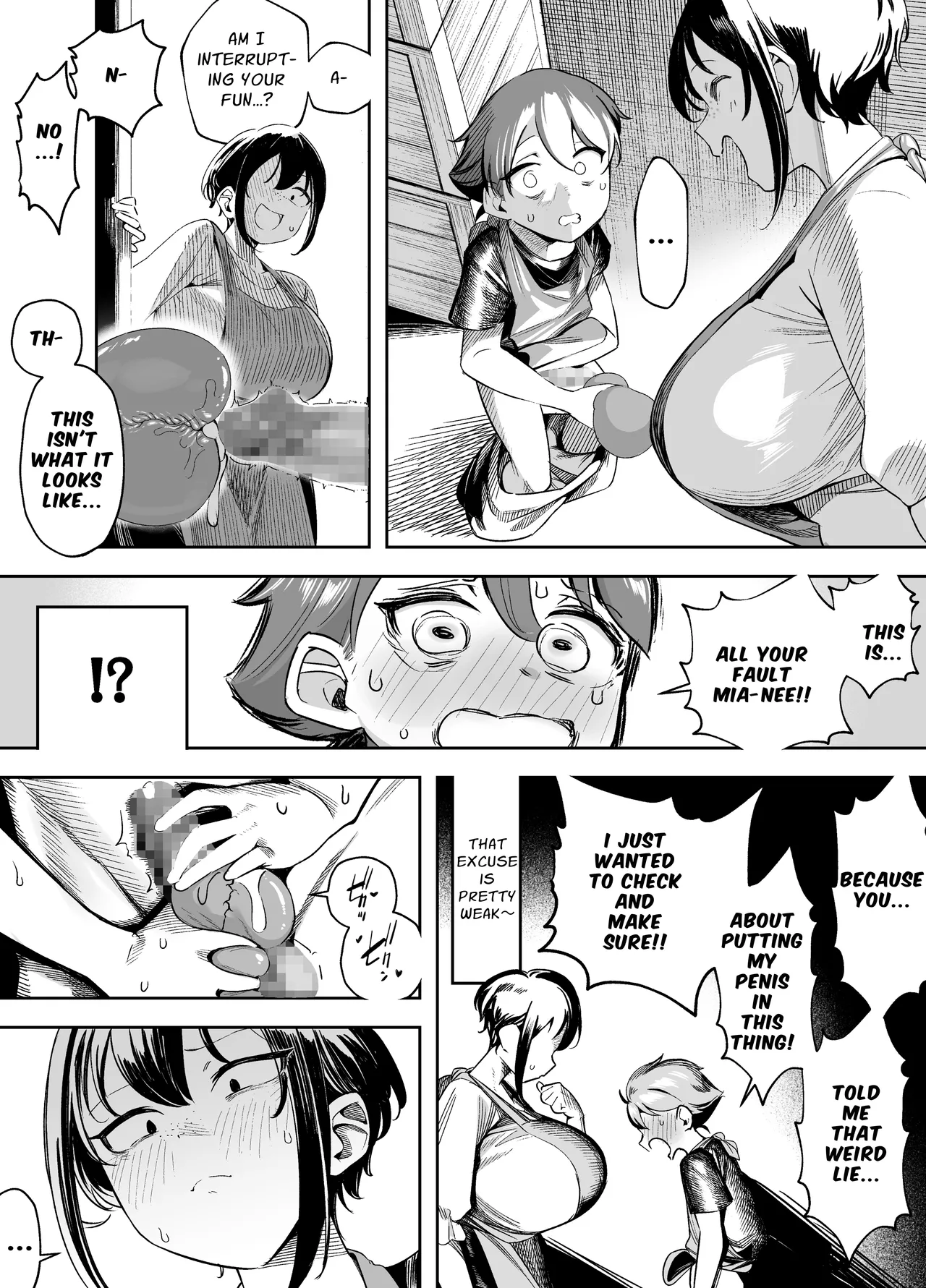 Darashi na Onna Tenshu wa Namaiki Shota o Wakarasetai! | Sloven Female Shop Owner Wants To Teach That Cocky Guy A Lesson page 7 full