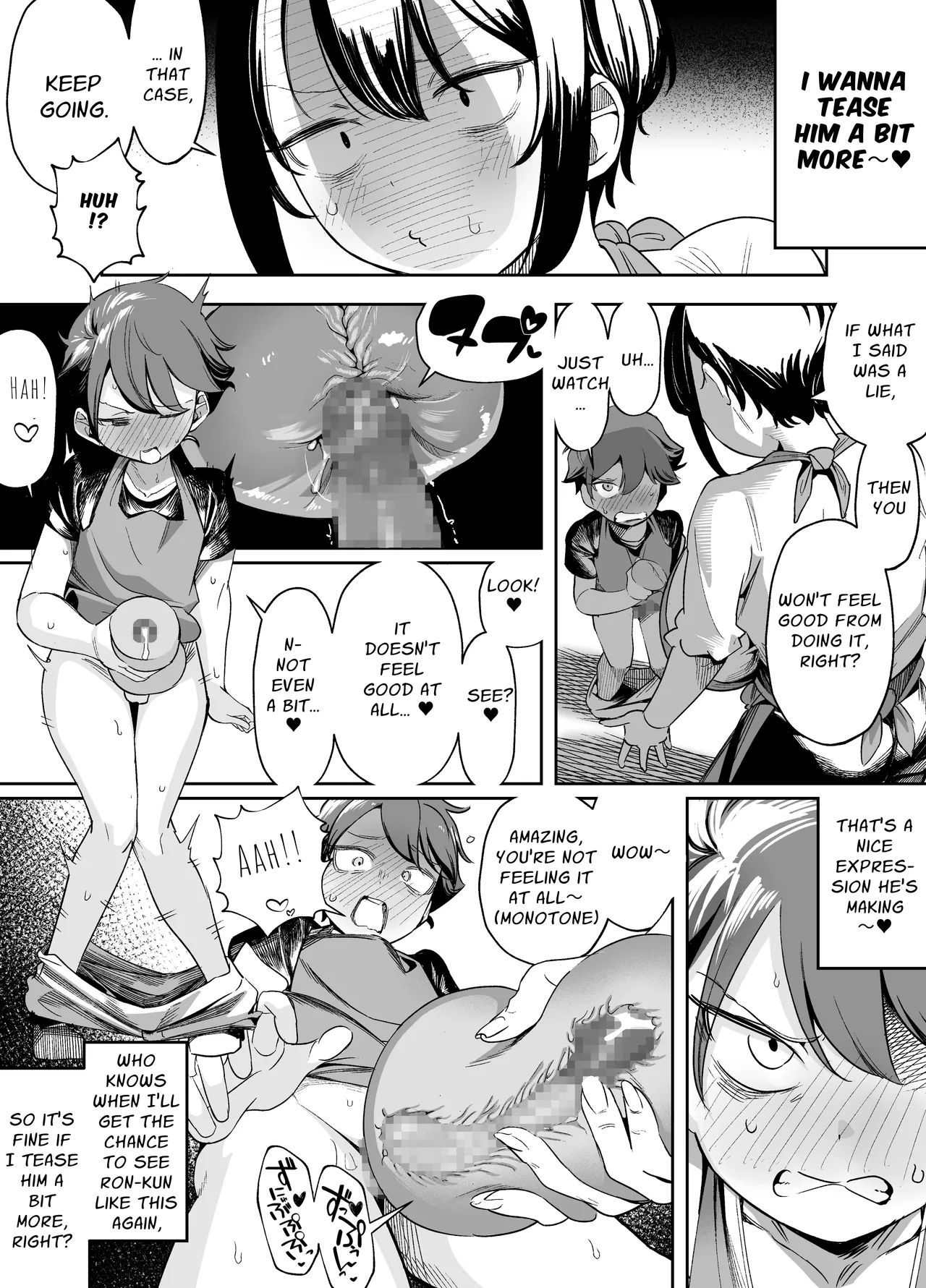 Darashi na Onna Tenshu wa Namaiki Shota o Wakarasetai! | Sloven Female Shop Owner Wants To Teach That Cocky Guy A Lesson page 8 full