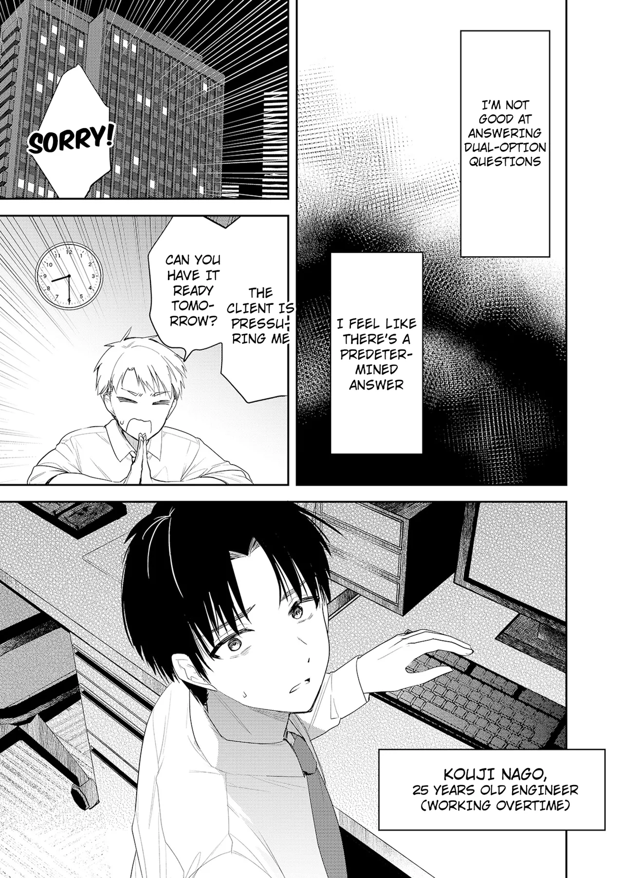 Kimi no Mae de Kimi Igai wo Daku | Having Sex with Someone Else in Front of You 01 page 6 full