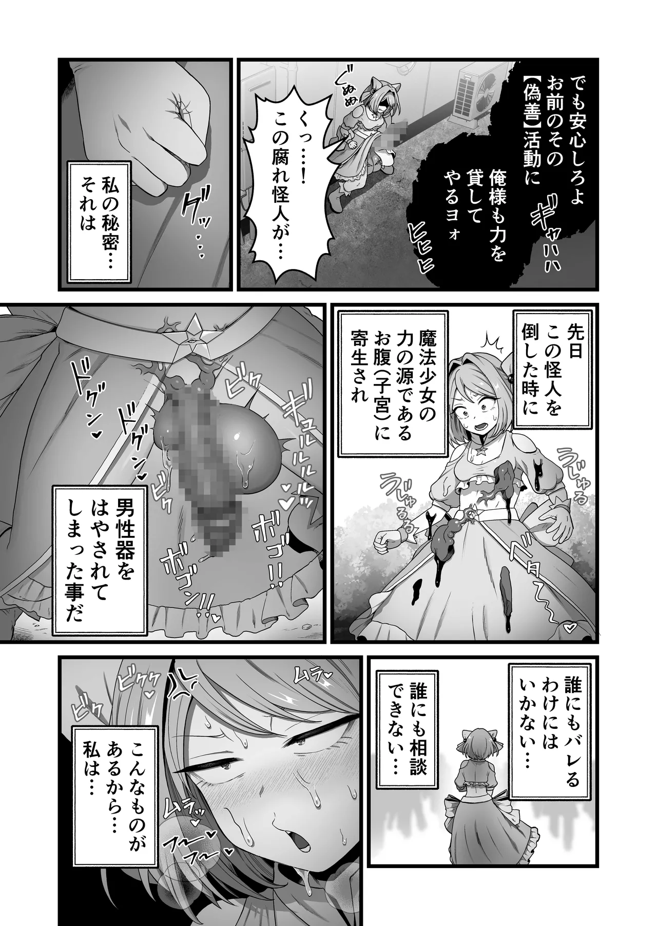 寄生怪人誕生～悪堕魔法少女～ page 6 full