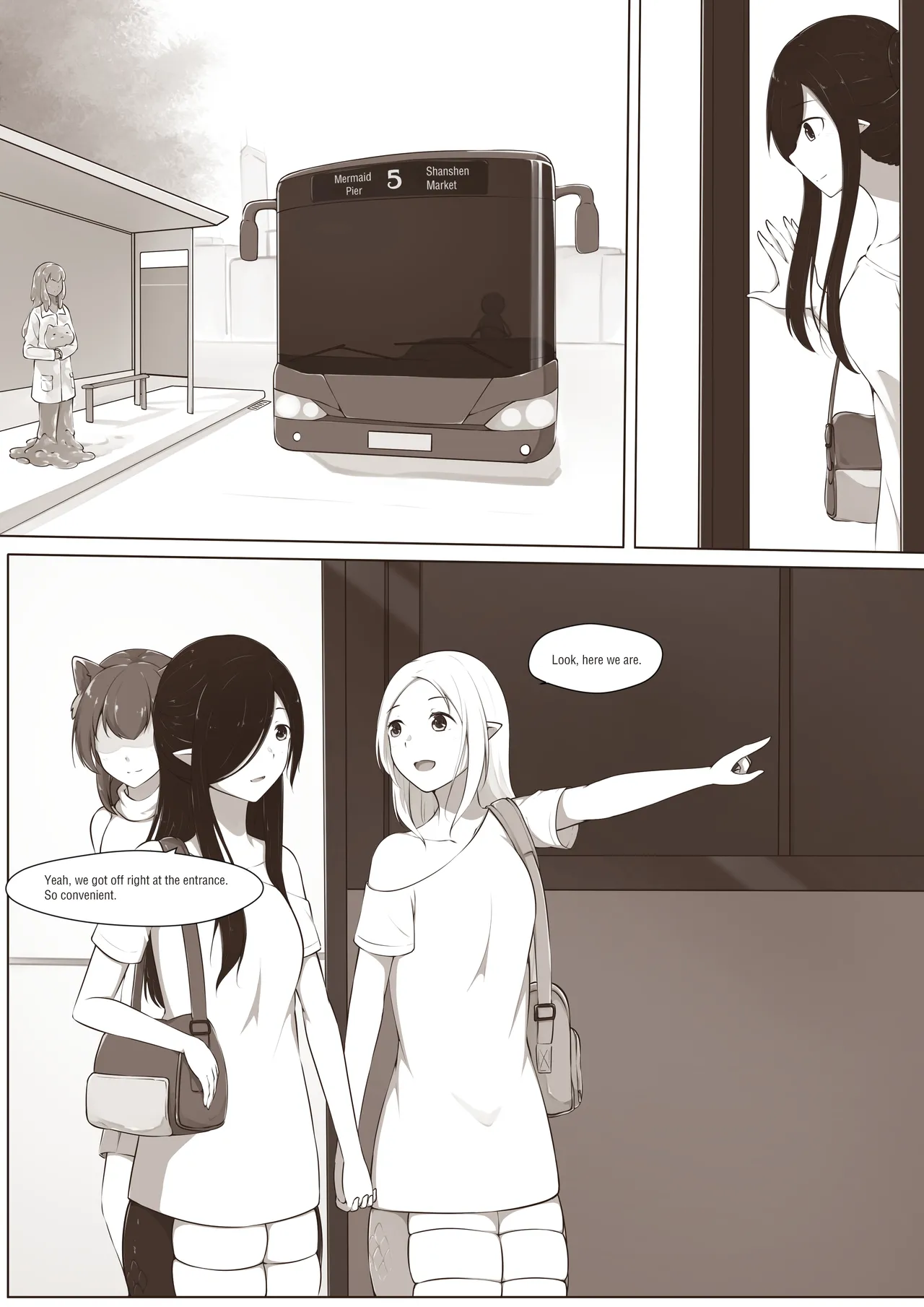 Black and White | Welcome to Tentacle Park 1 page 3 full