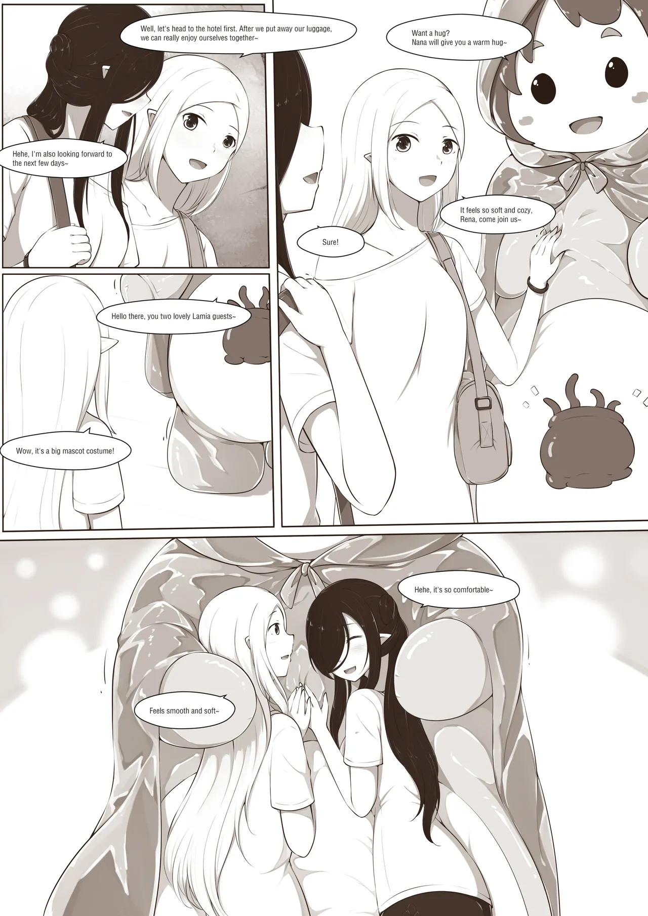 Black and White | Welcome to Tentacle Park 1 page 6 full