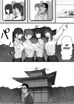 [Yanachi] Chigyuu InCha ga Imouto ni Tsurerare Shuugaku Ryokou JK Shikainai Daiyokujou de Geneki JK to Gomunashi 18P Harem Dairankou!! | A Loser Introvert Gets Dragged by His Little Sister to a School Trip Bathhouse With Nothing but High School Girls and Ends up in a Bareback 18-Girl Harem Orgy!! [English] [Chalklog] — page 22