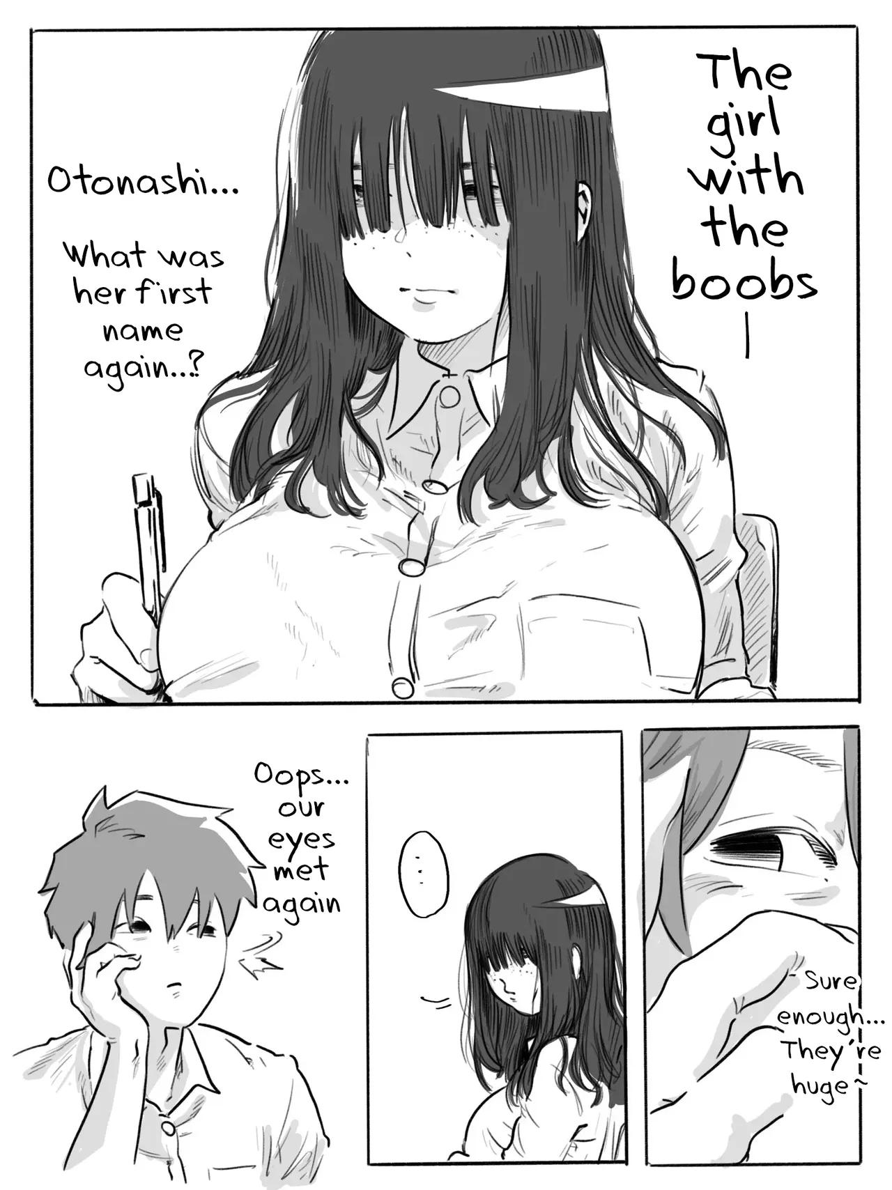 The Clumsy Nemophila: A Story of a Shy, Busty Girl from Class Begging Me to Date Her page 3 full