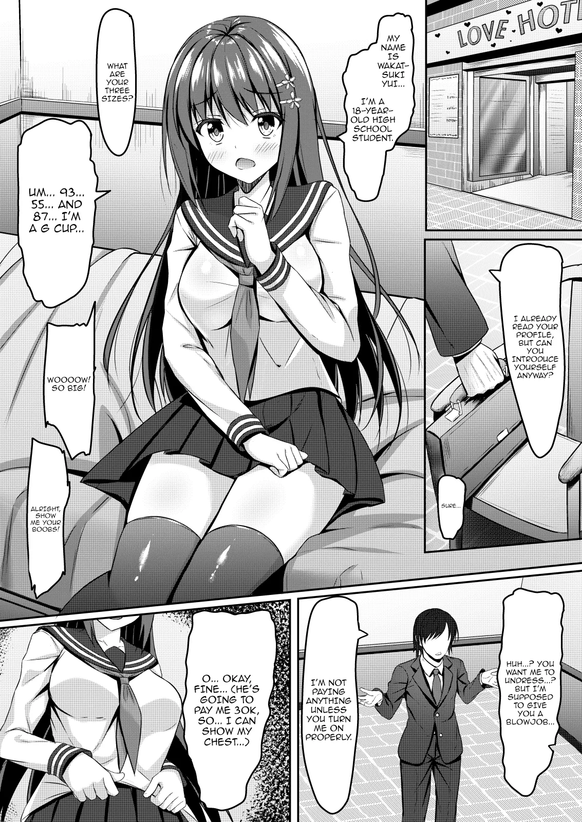 Yuutousei jk no Himitsu no Houkago | The Exemplary Student's Secret After-School Activities page 8 full