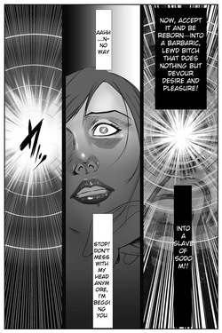 [Destron Shoukai] Ecstatic Lust; The Lewd Gate  Sodom's Lust-Beast Brainwashing Tentacle Arc[English] (rough translation) — page 22
