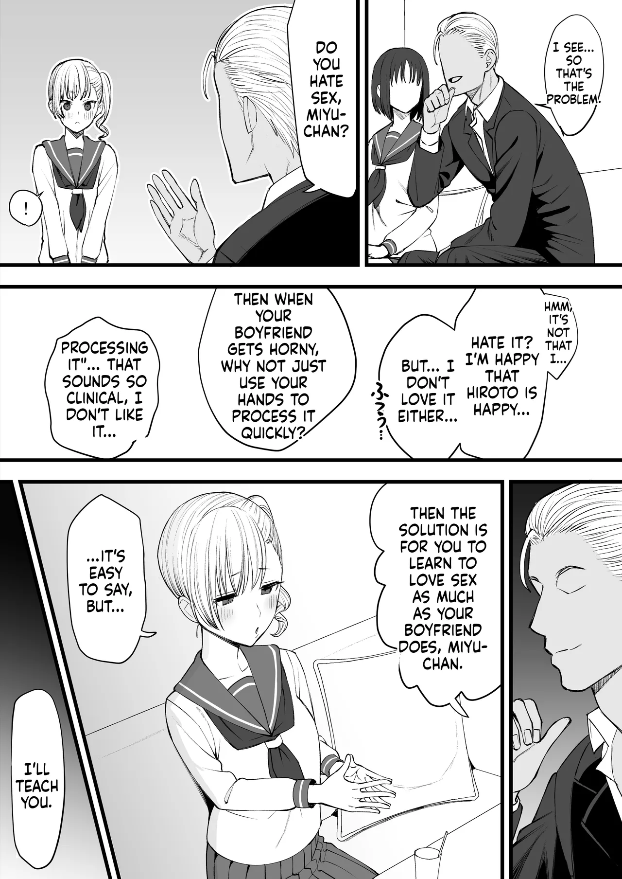 Yarichin ga Tenkou Shite Kita! Netorare Kouhen | The Fuckboy Transferred in! Ntr Part 2 page 5 full