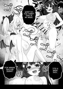 [Meuchannel (Akatsuki Meu)] Mahou Shoujo wa Ochinchin de Succubus o Oshioki Suru!! | Magical Heroine Punishes A Succubus With Her Magic Penis!! [English] [UPPTL] — page 23