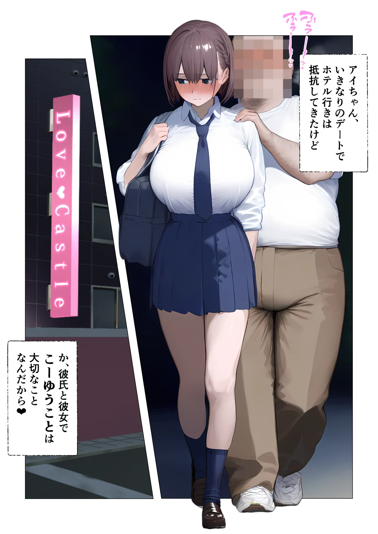 Tawawa joshi-tachi, maho no noto de iinari shihai, ojisan shison ninshin-chu page 9 full