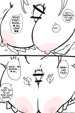 陽菜ちゃんローションパイズリ漫画 — page 16