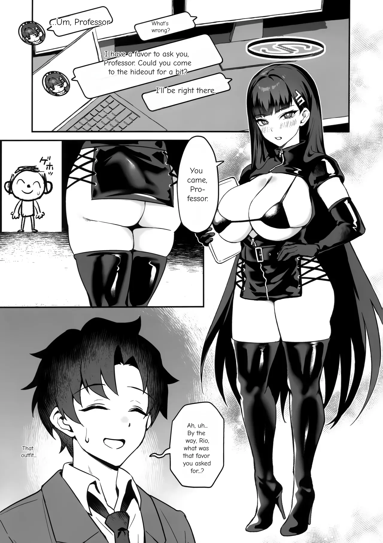 Master, please punish me. page 3 full