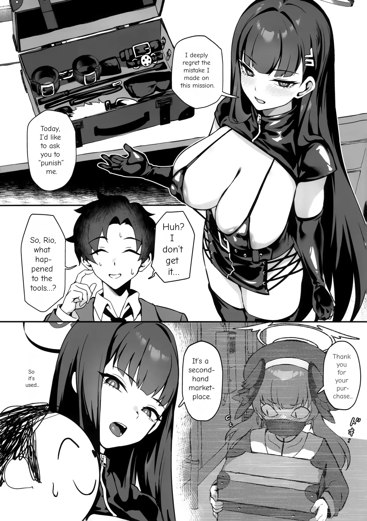Master, please punish me. page 4 full