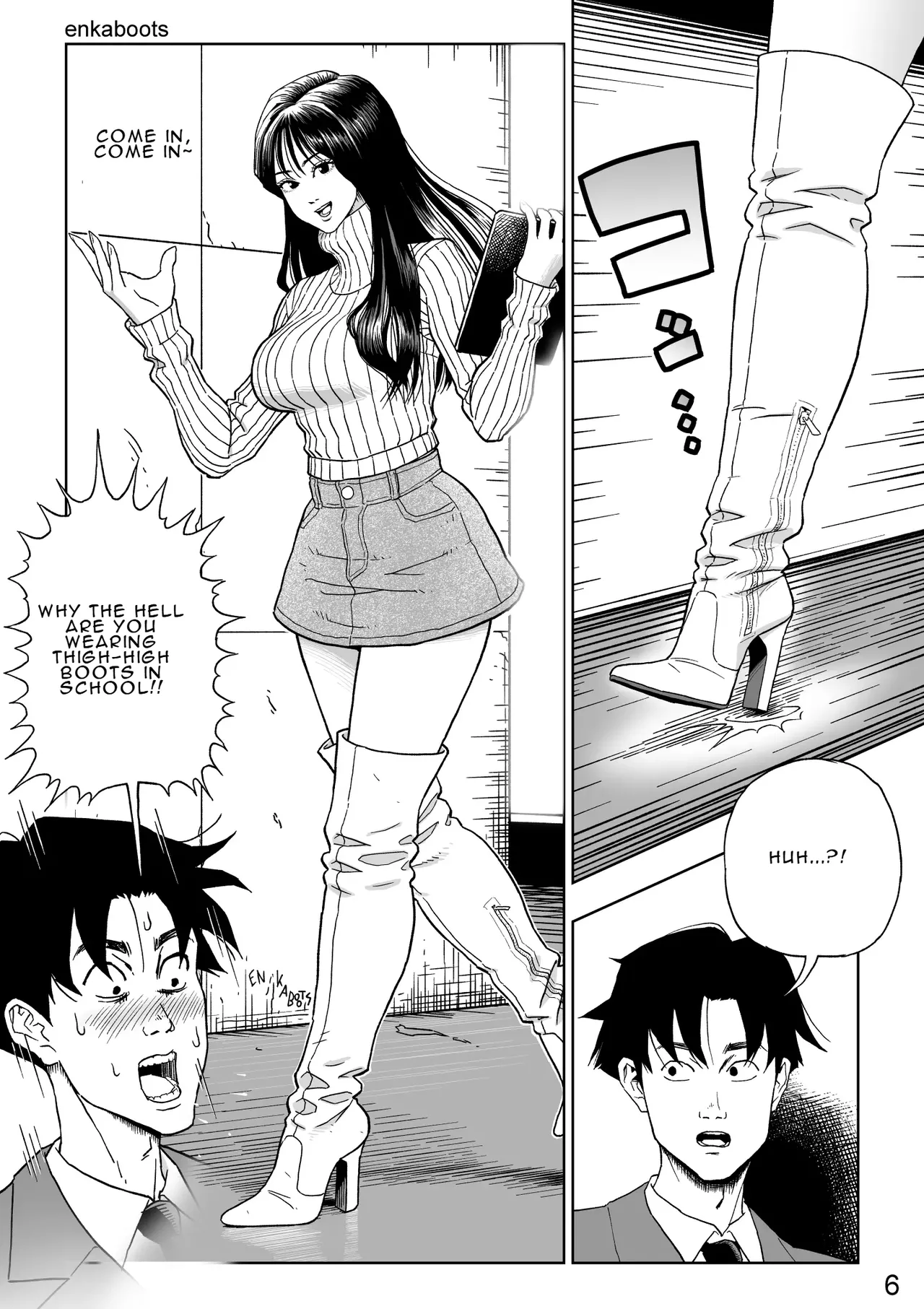 Manga 3 "My Stepmother is a Leather Queen" page 10 full
