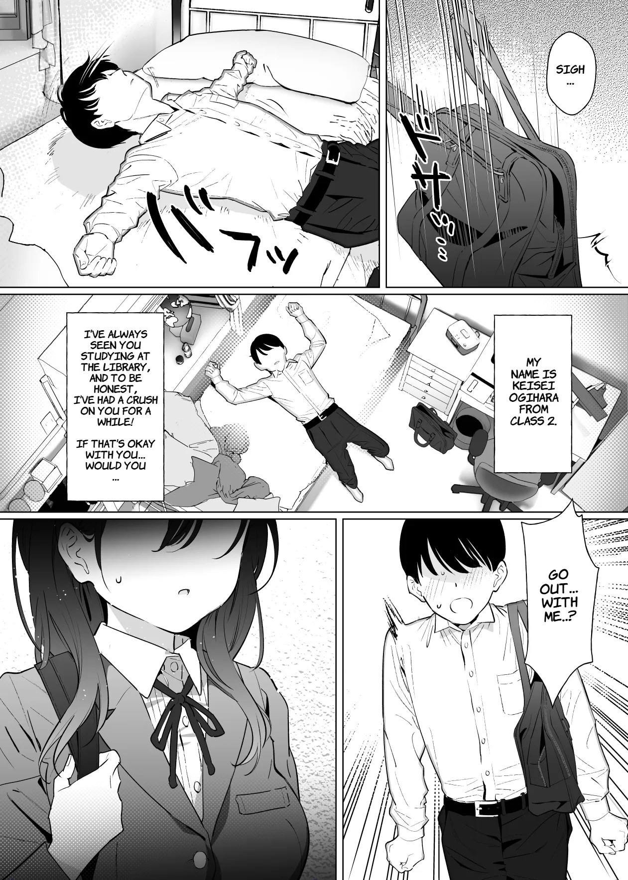 Kanojo wa mada 18cm Ijou o Shiranai. | She has never experienced anything close to 18 cm. page 5 full