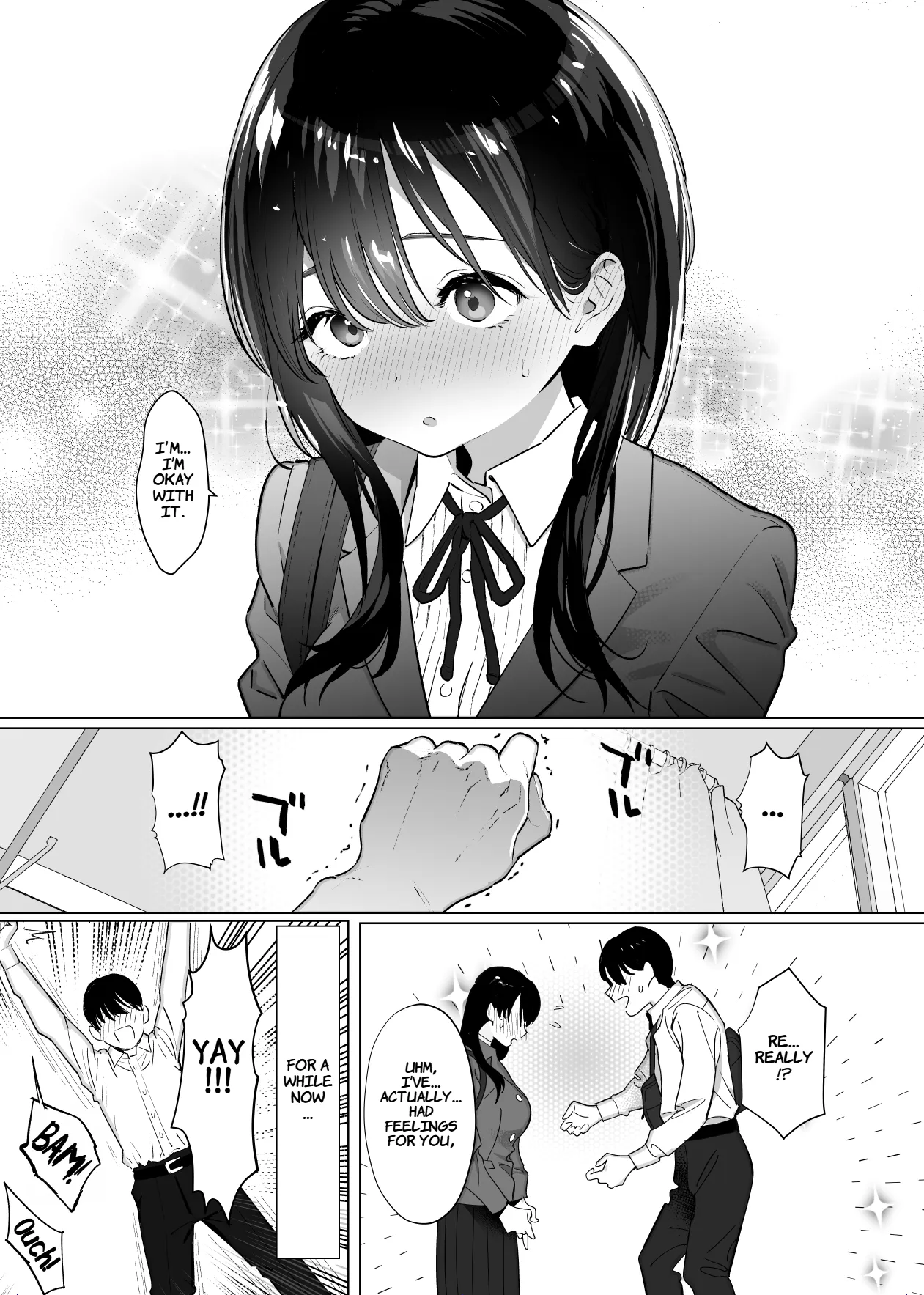 Kanojo wa mada 18cm Ijou o Shiranai. | She has never experienced anything close to 18 cm. page 6 full