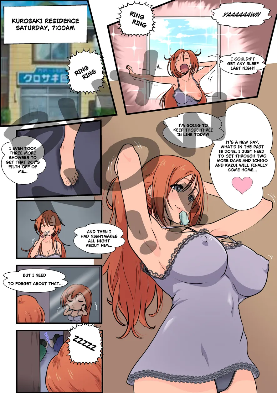 Orihime Inoue Weekend in Hell Chapter 2 SAMPLE page 4 full