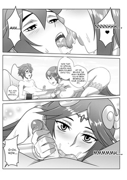 (Cyberunique) (palutena) save me my goddess HQ — page 15