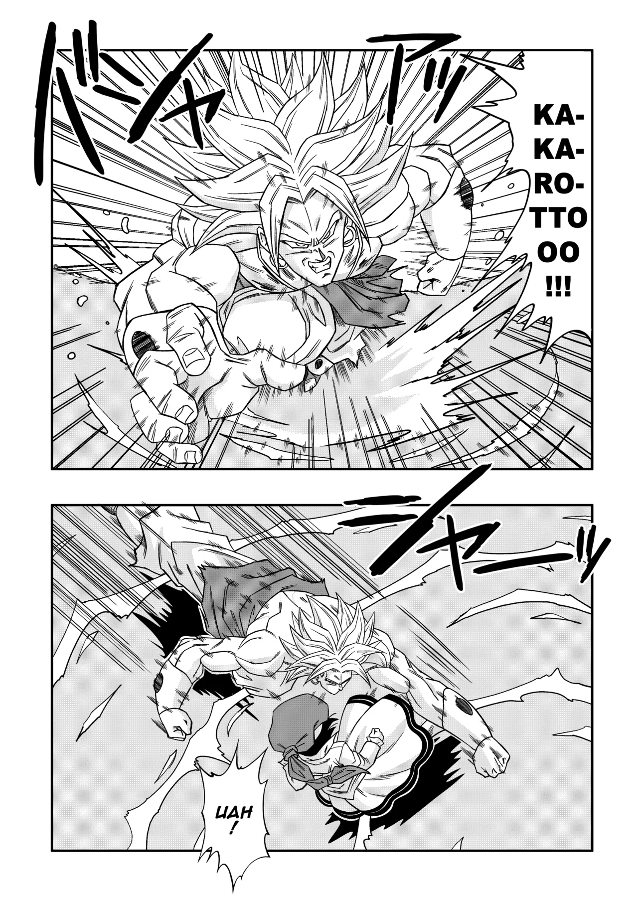 The Sacrifice of Natade Village! Videl vs Broly! page 5 full