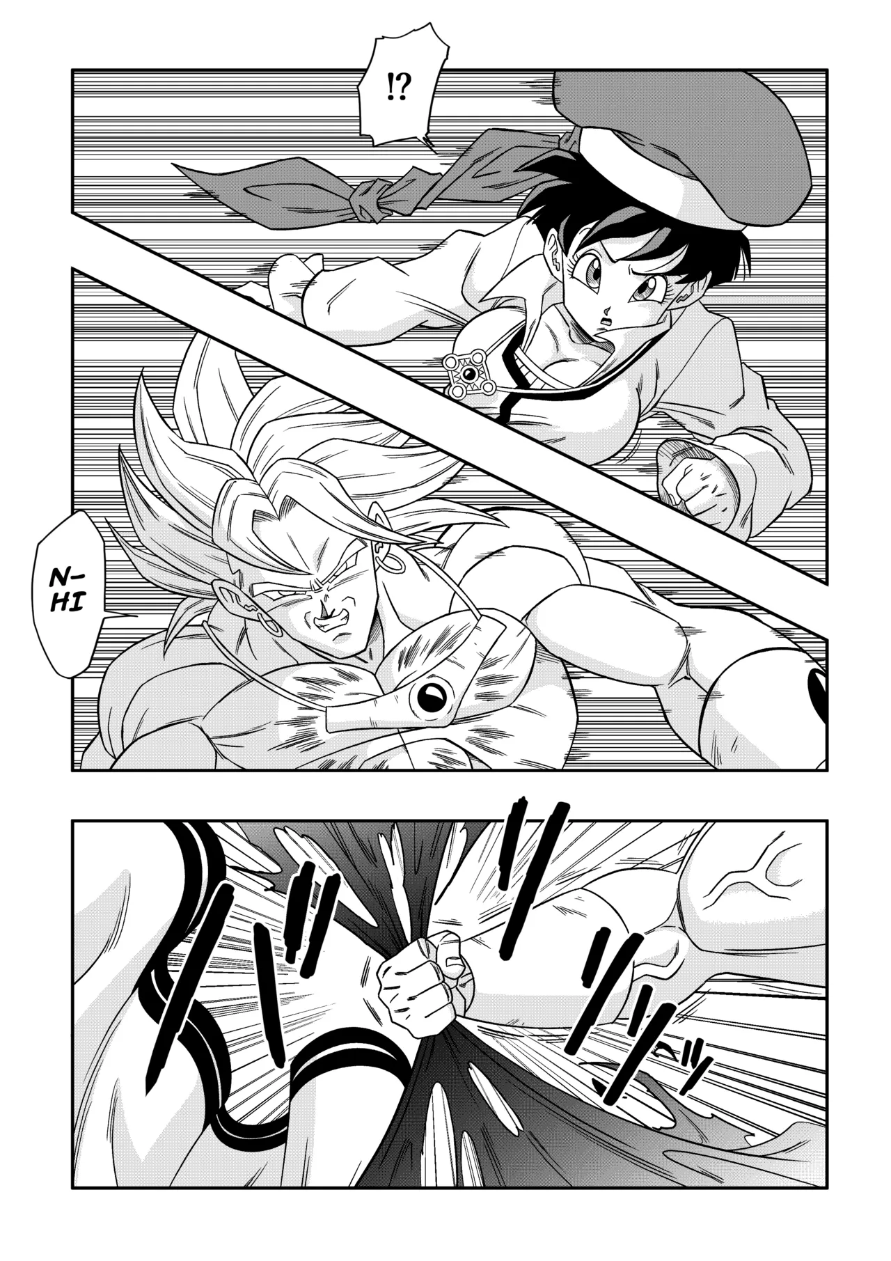 The Sacrifice of Natade Village! Videl vs Broly! page 6 full