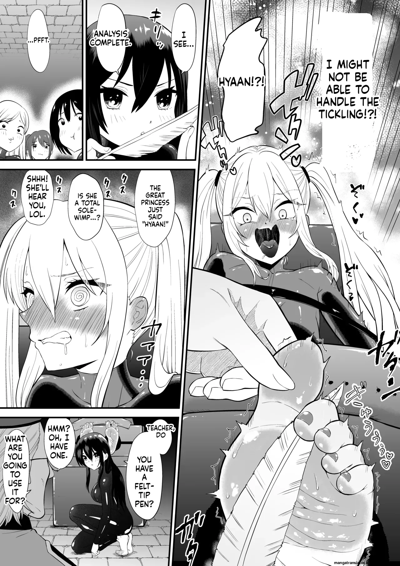 Spy Girl Sole Tickle Torture Interrogation Training 2 page 8 full
