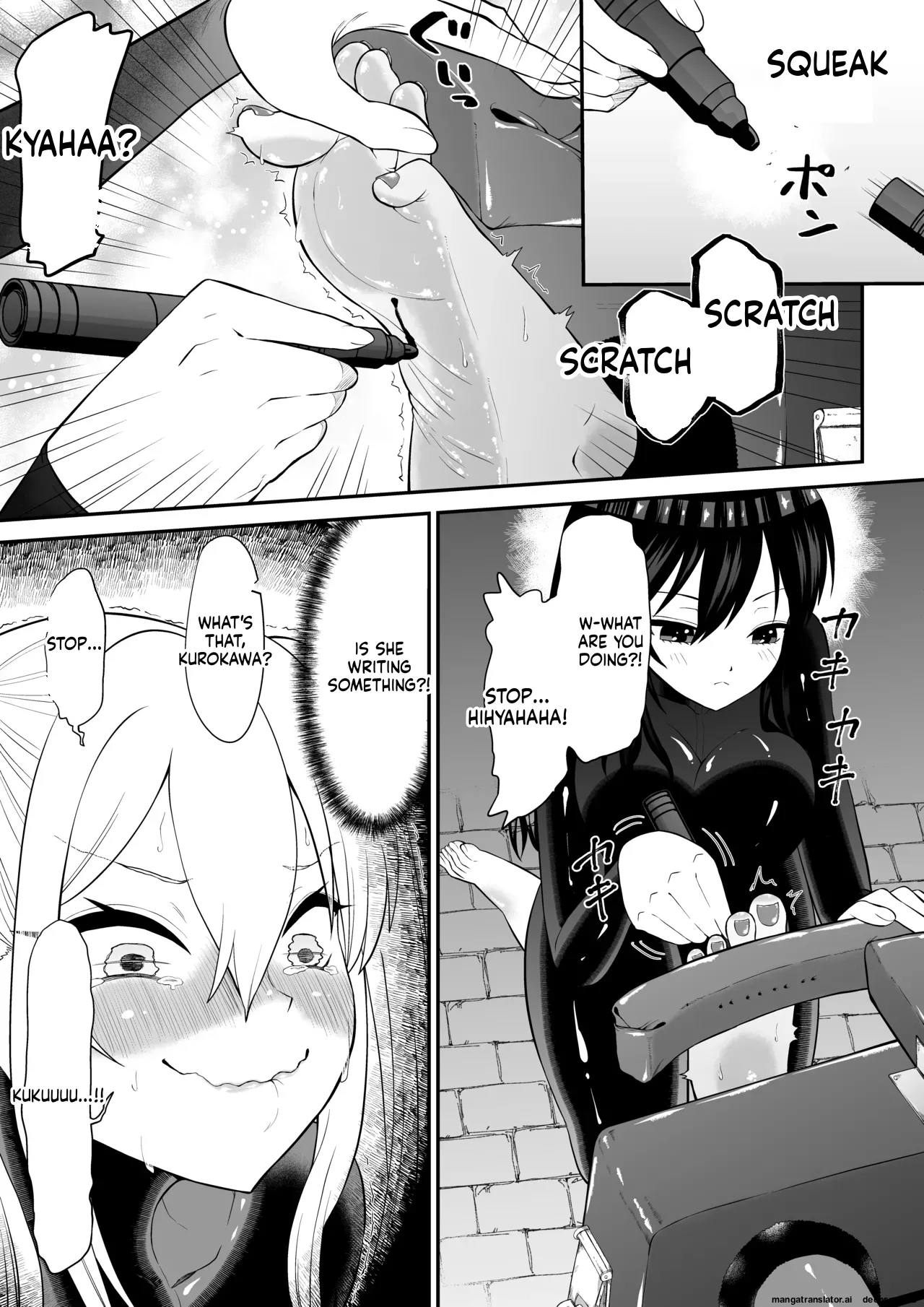 Spy Girl Sole Tickle Torture Interrogation Training 2 page 9 full