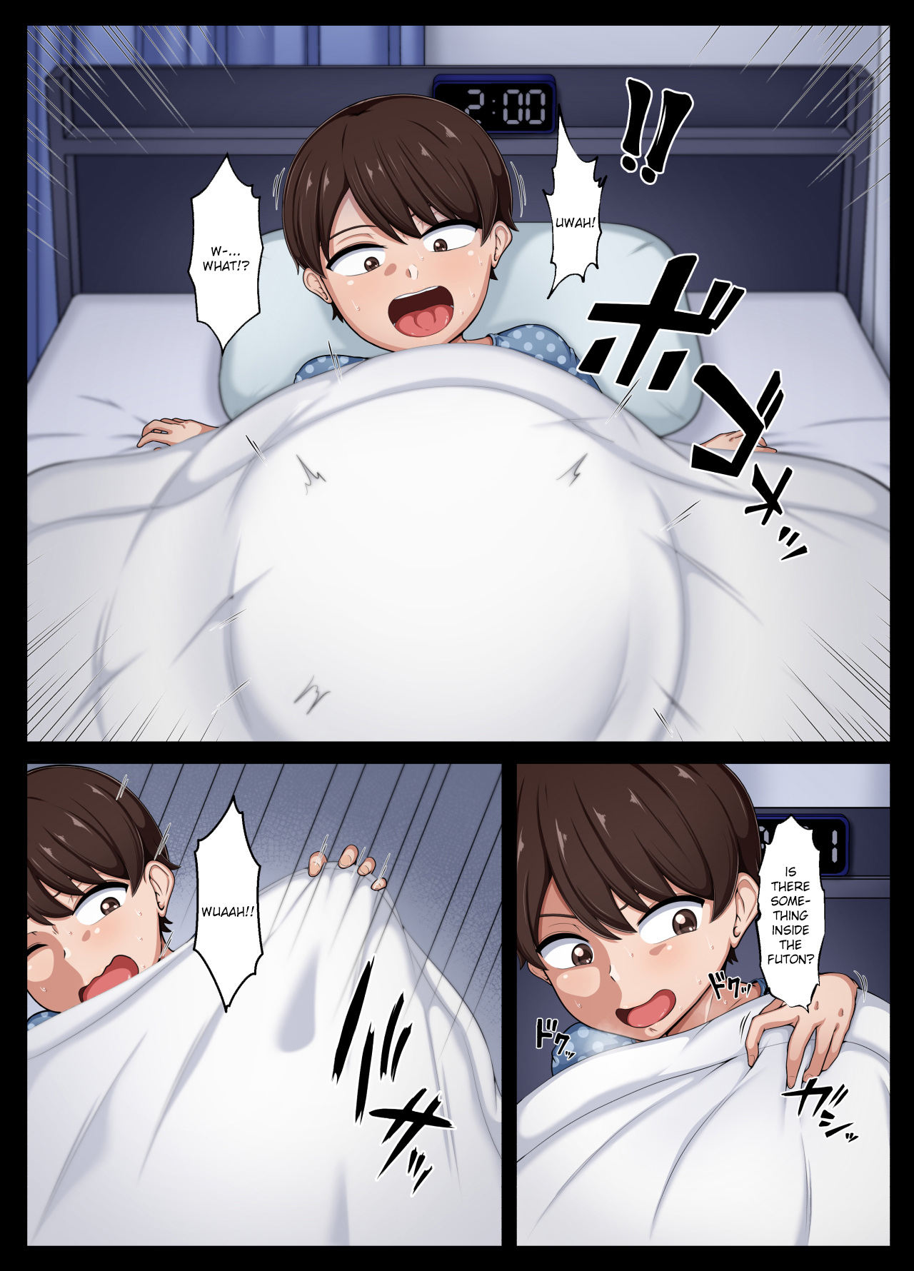 Osoroshikute Kyonyuu de Ketsu ga Dekai Obake ga Detta!! page 3 full