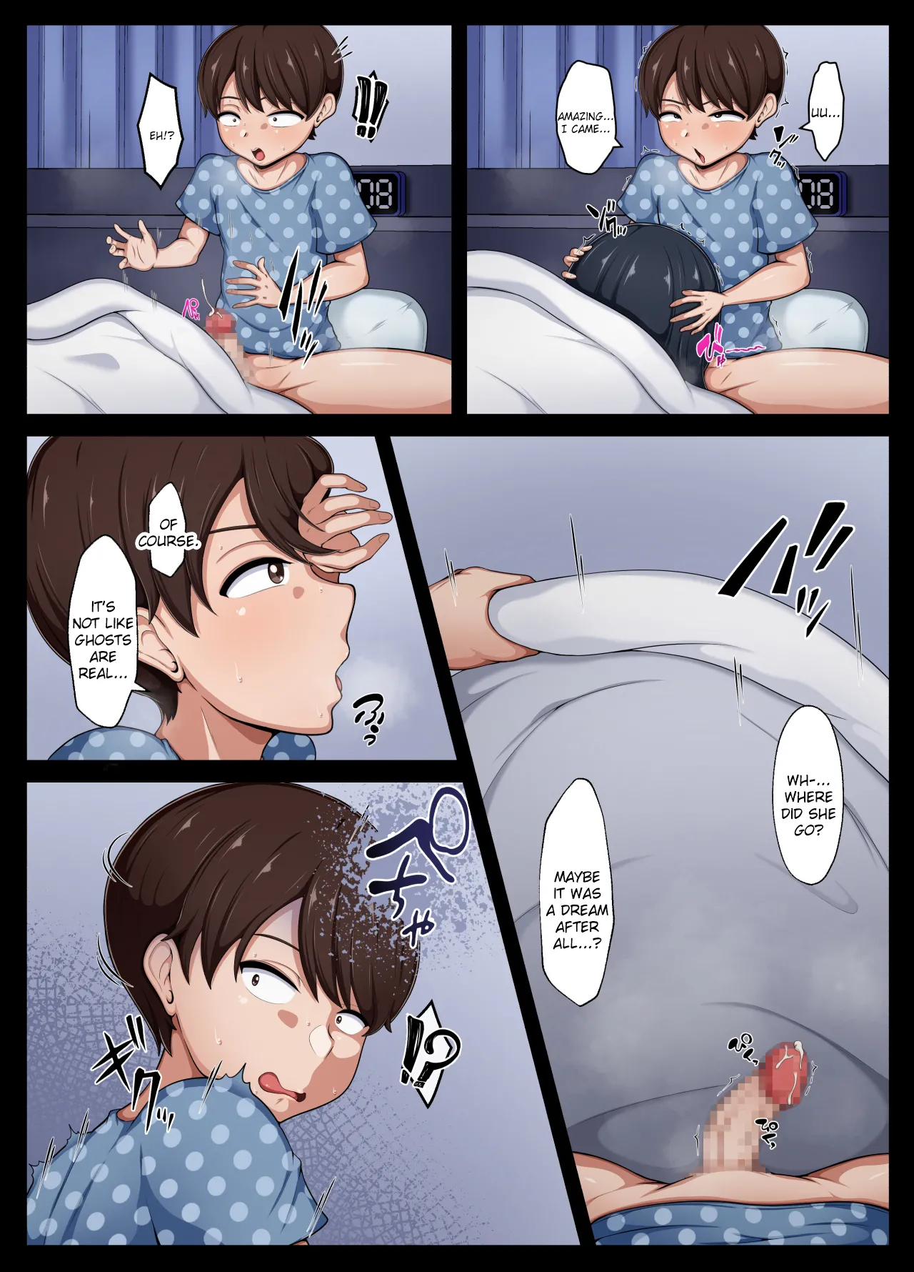 Osoroshikute Kyonyuu de Ketsu ga Dekai Obake ga Detta!! page 9 full