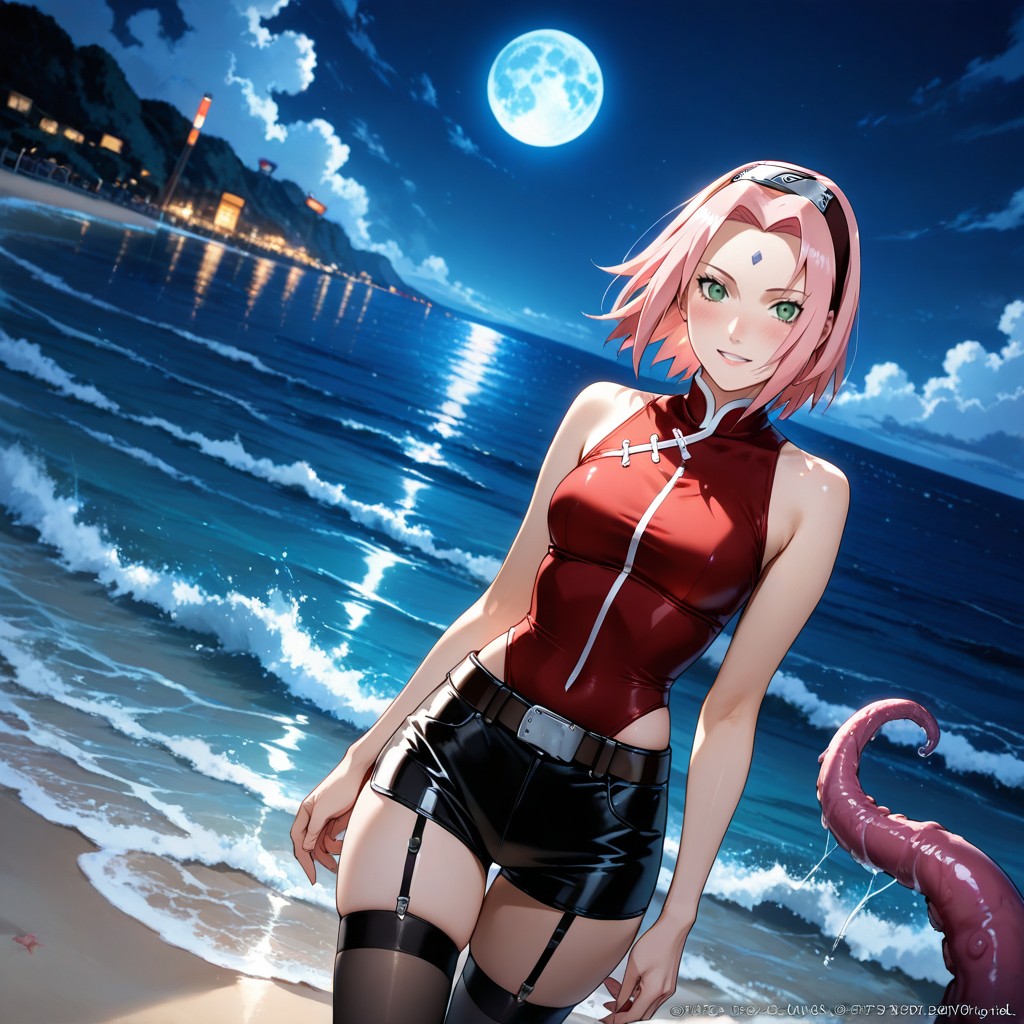 Sakura Haruno Tentacles - Opening page 2 full