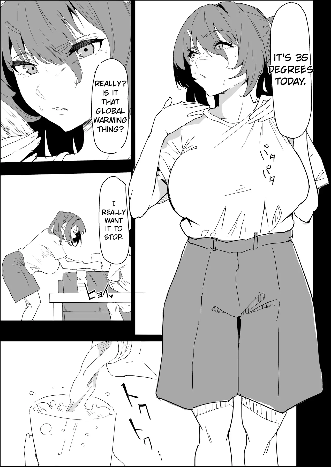 My busty older sister, who has a boyfriend, reluctantly helps me out. page 3 full