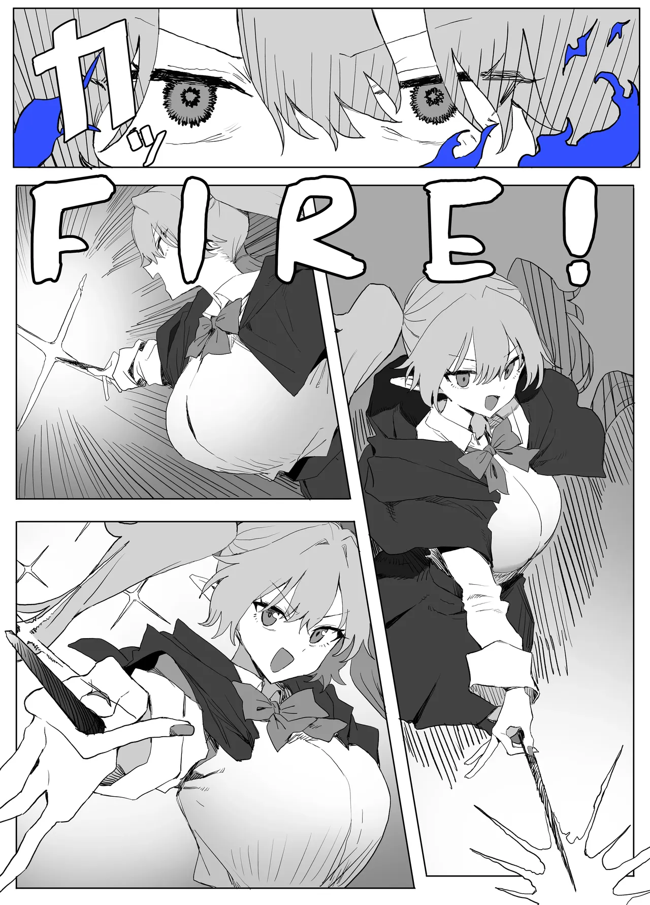 Majutsu Gakkou no Elite VS Chinpo!｜魔术学园的优等生VS肉棒! page 4 full