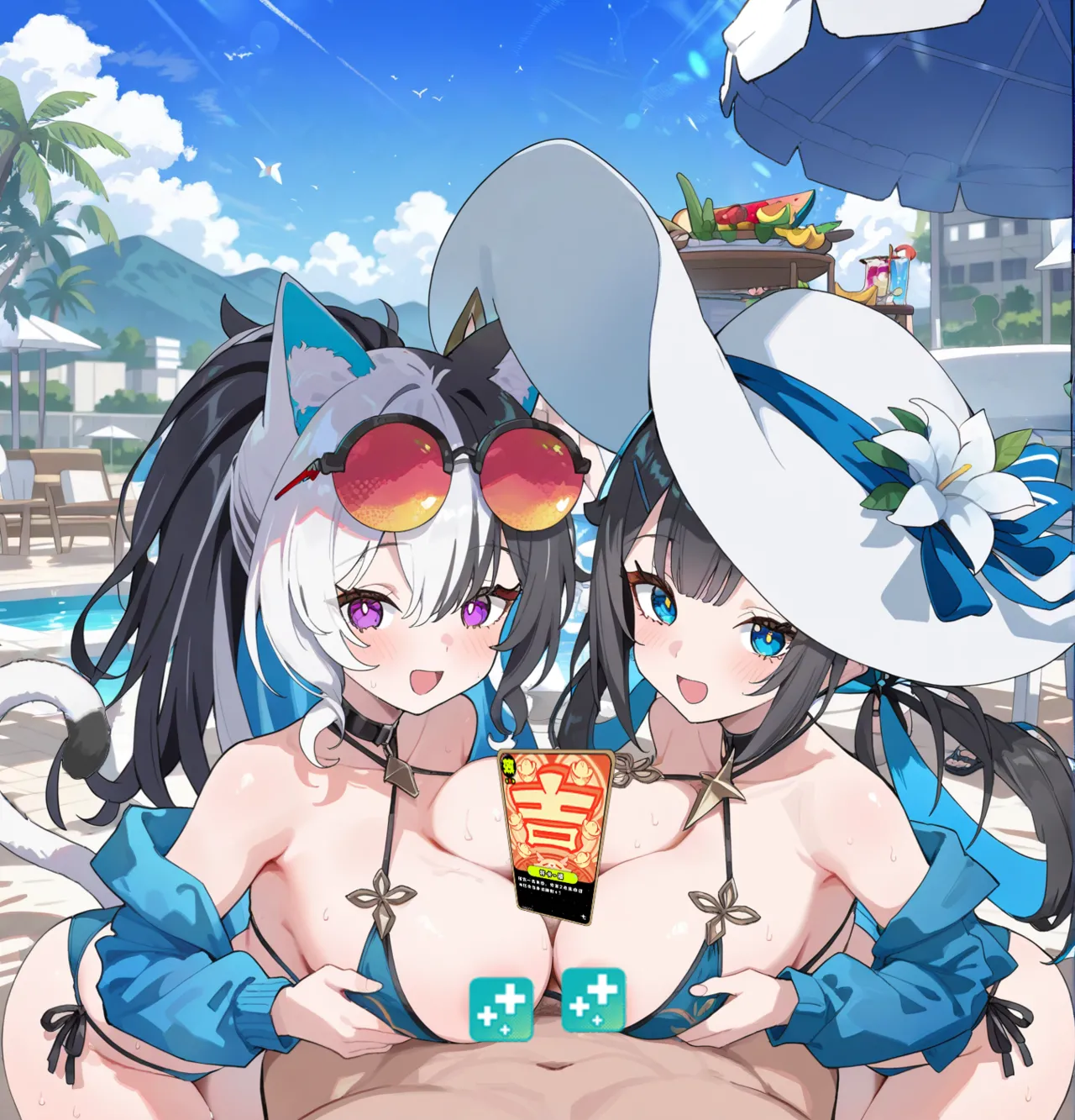 【吉星派对】【AstralParty】南希露X姬梦朝 （泳装❤） page 6 full