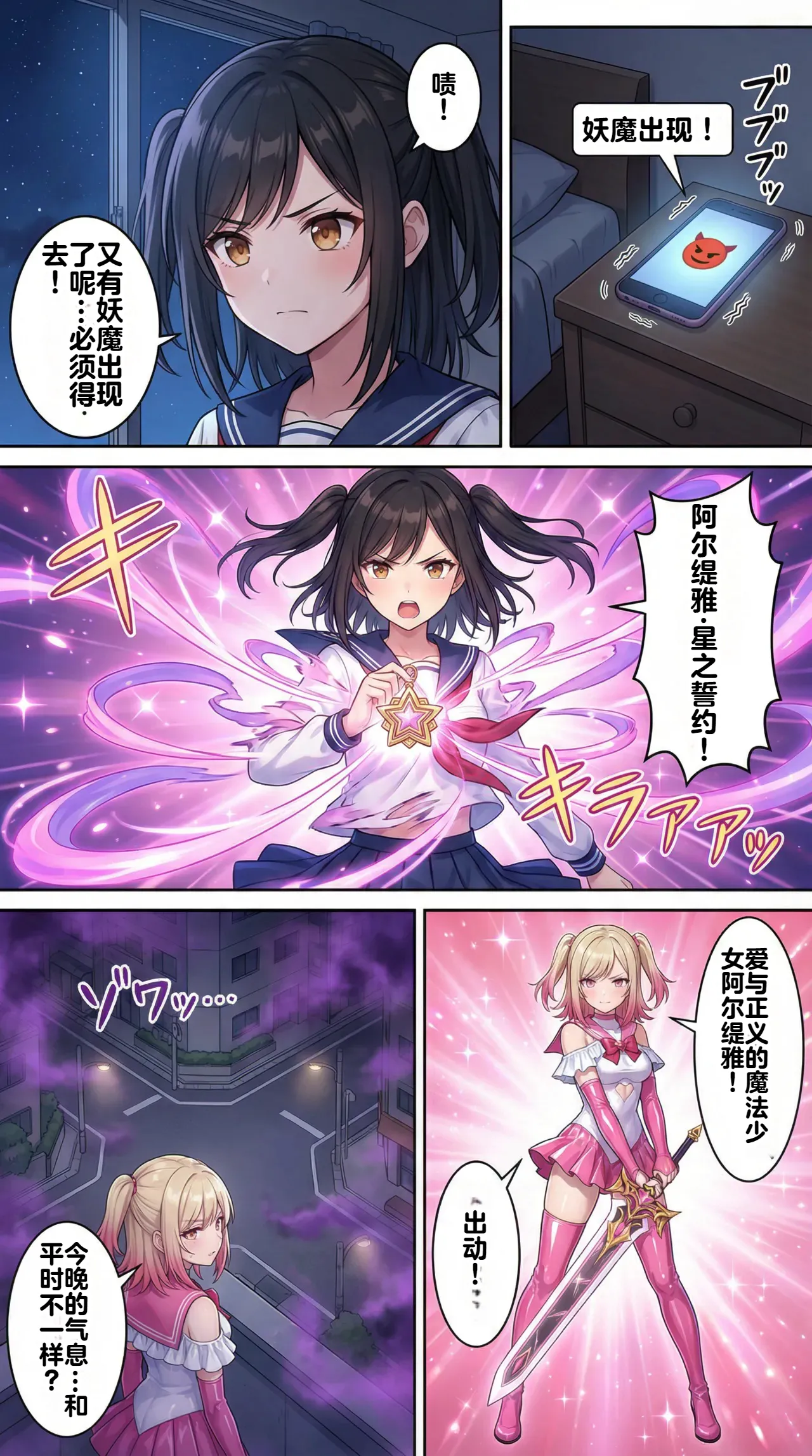 Ochiyuku Hoshi, Kuroki Kairaku 1+2 page 3 full