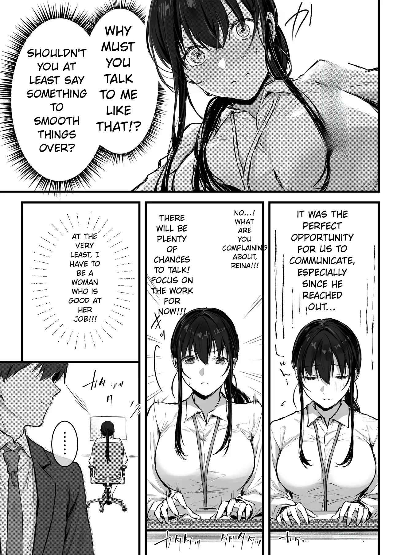 Rockydou , Pride no Takai Onna Joushi ga Kouhai Otoko ni Wakara sareru Hanashi page 10 full
