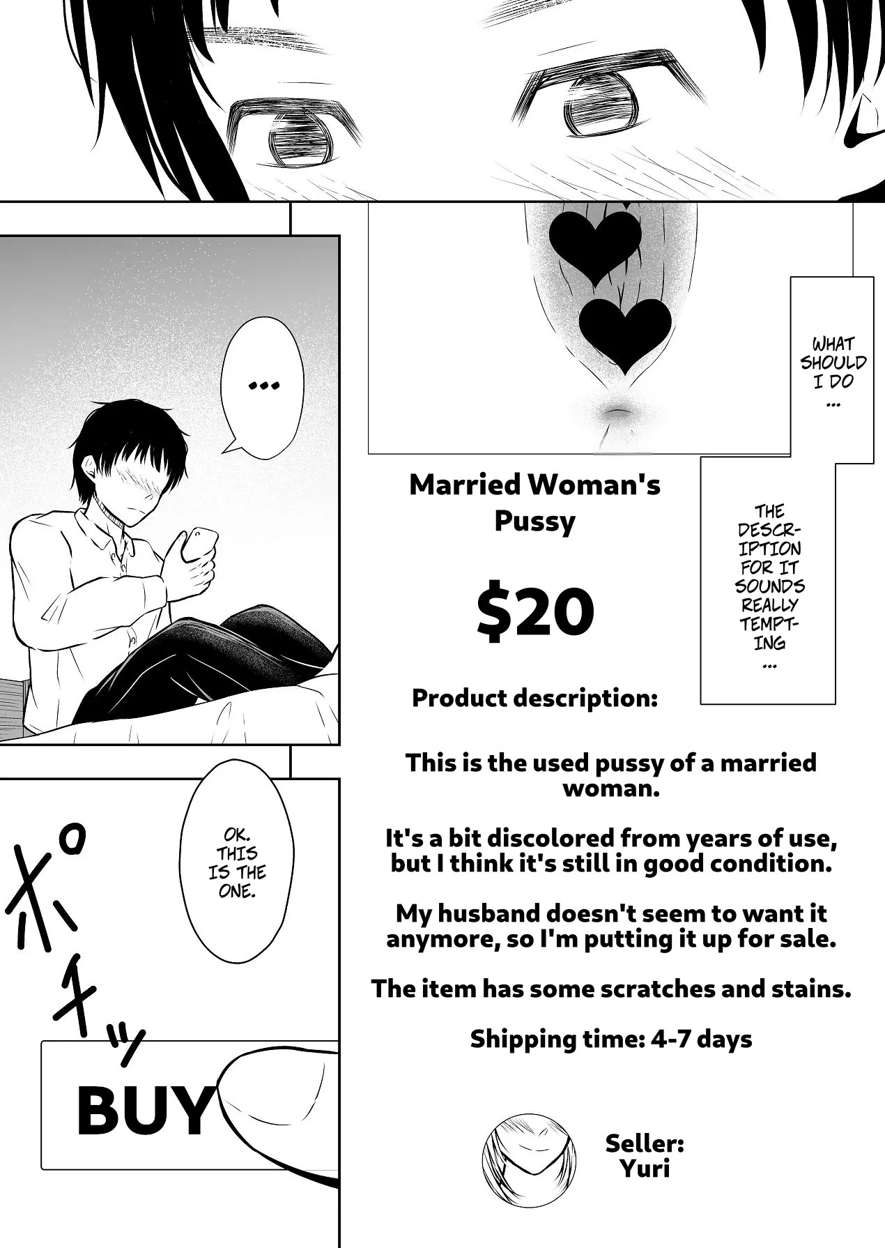 Lately, You Can Even Buy Pussy on Flea Market Apps -- Saikin Hayari no FleaMa Appli de wa, Manko mo Kaerurashii page 5 full