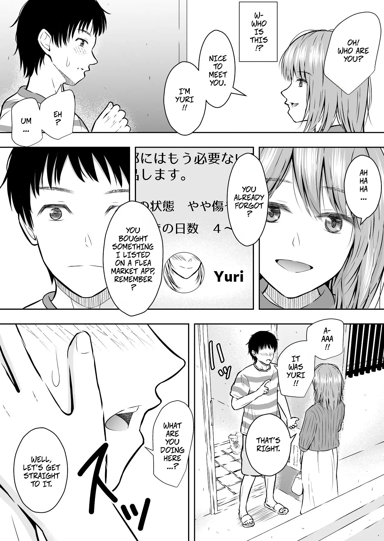 Lately, You Can Even Buy Pussy on Flea Market Apps -- Saikin Hayari no FleaMa Appli de wa, Manko mo Kaerurashii page 8 full