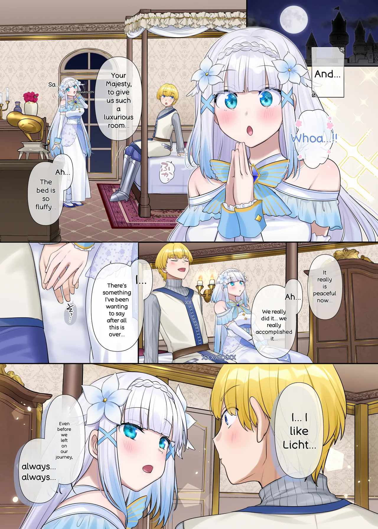 Maou no Sakuryaku ~Juurin Sareshi Seijo to Yuusha no Tamashii~ | The Demon King's scheme. ~The trampled souls of the saint and the hero.~ page 6 full