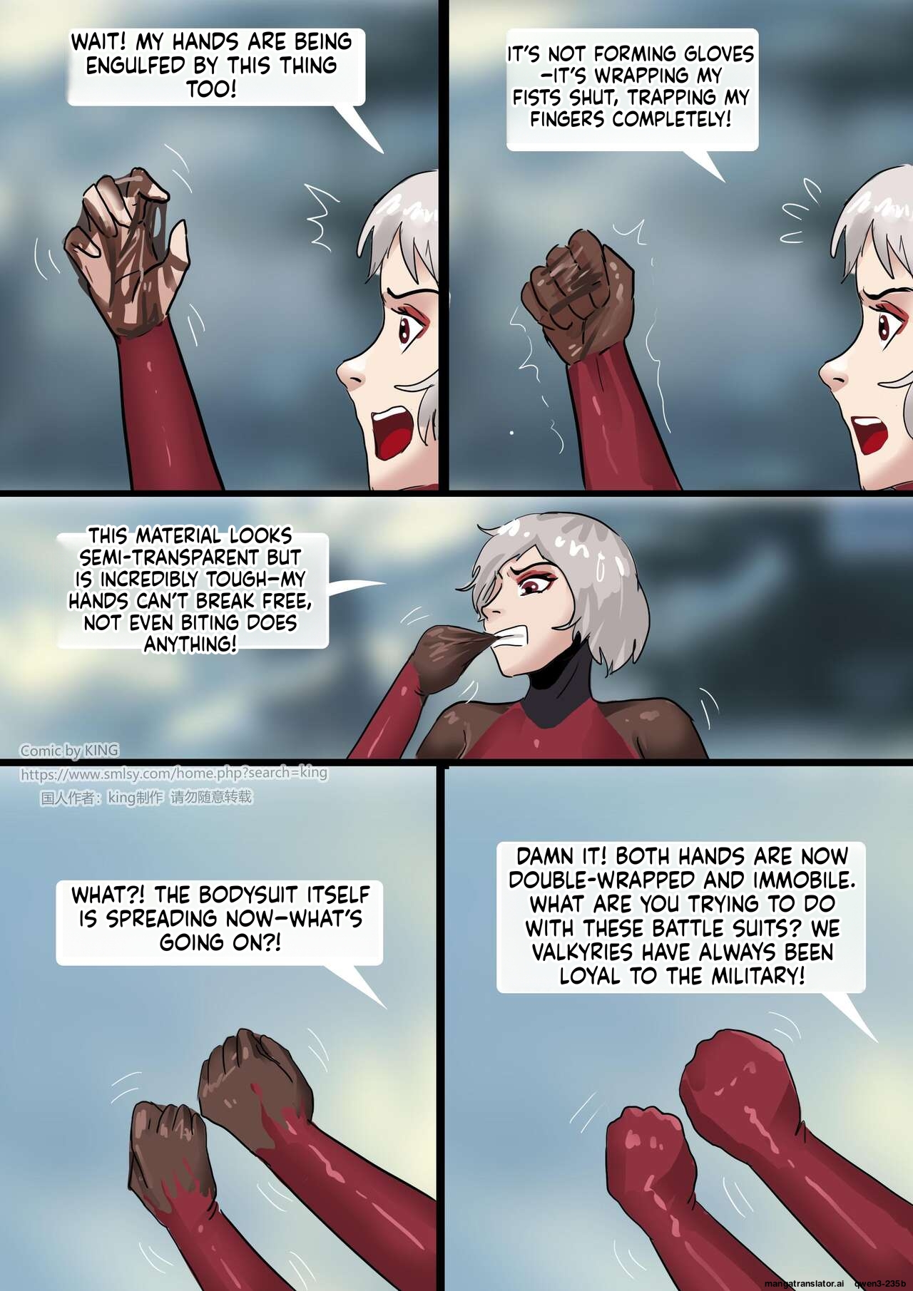 Tentacles Suit Restraint page 7 full