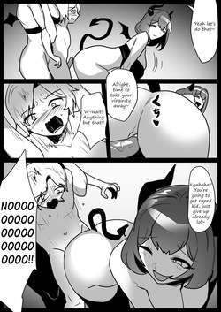 [Permission] A story about evil succubi adding penises to their collection [decensored] — page 11