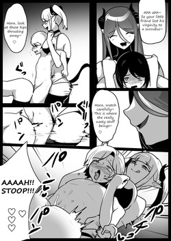 [Permission] A story about evil succubi adding penises to their collection [decensored] — page 13