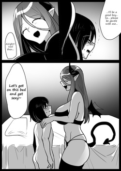 [Permission] A story about evil succubi adding penises to their collection [decensored] — page 16