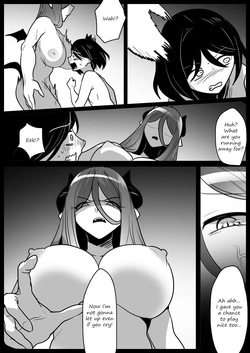 [Permission] A story about evil succubi adding penises to their collection [decensored] — page 18