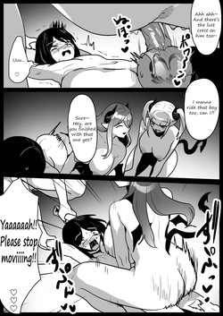 [Permission] A story about evil succubi adding penises to their collection [decensored] — page 24